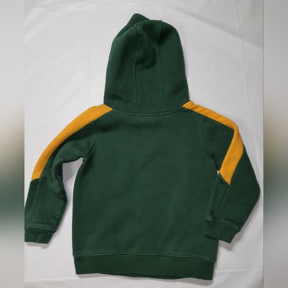 NFL | Greenbay Packers Green & Yellow Hoodie Size 4t - Picture 2 of 6